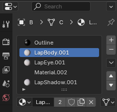 SelectMaterialBellow